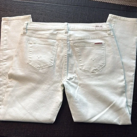 HUDSON Women’s Natalie Midrise Skinny Ankle Mint Green Jeans Size 29 (6-8)